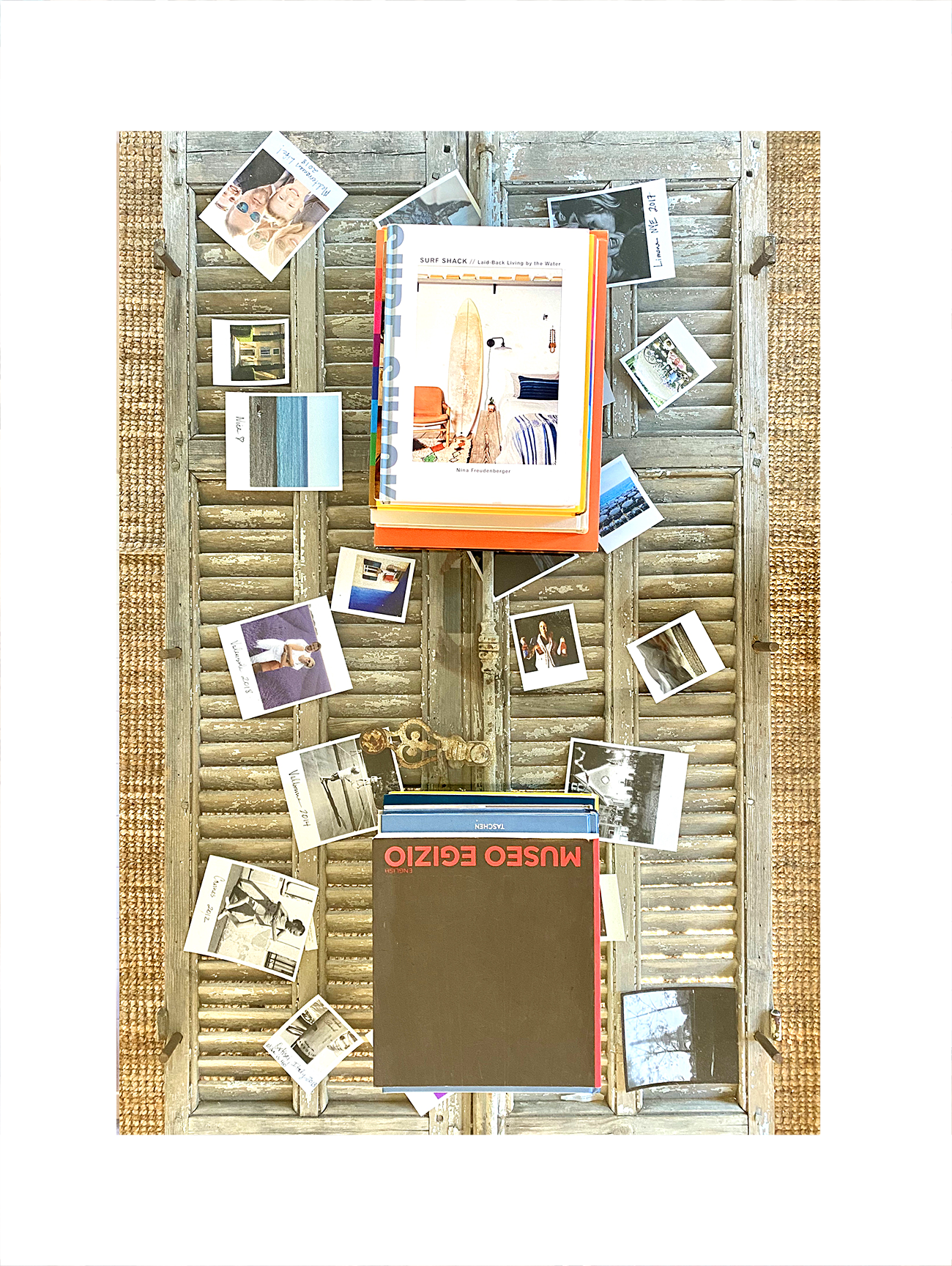 shutter coffee table