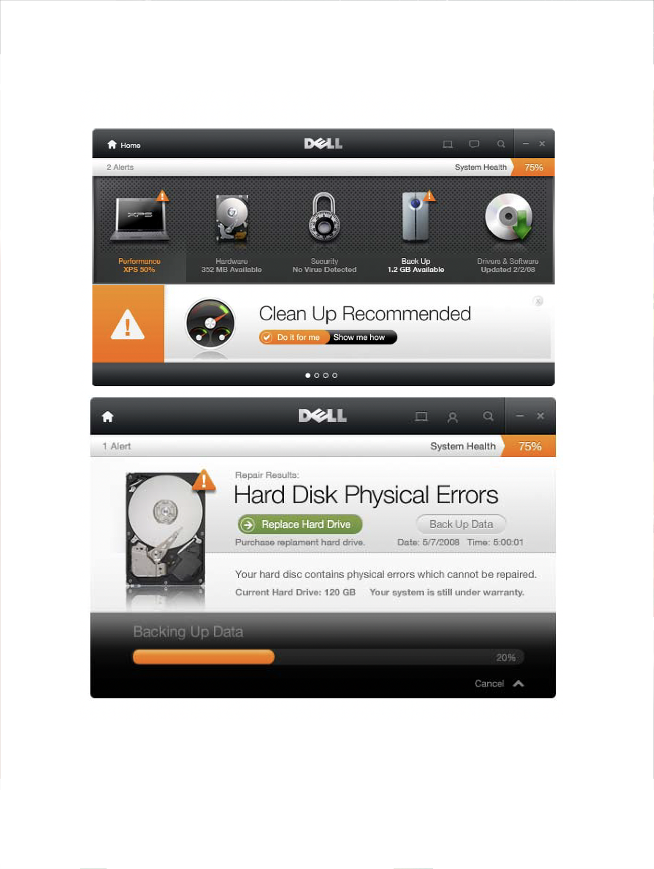 Dell Customer Support Center
