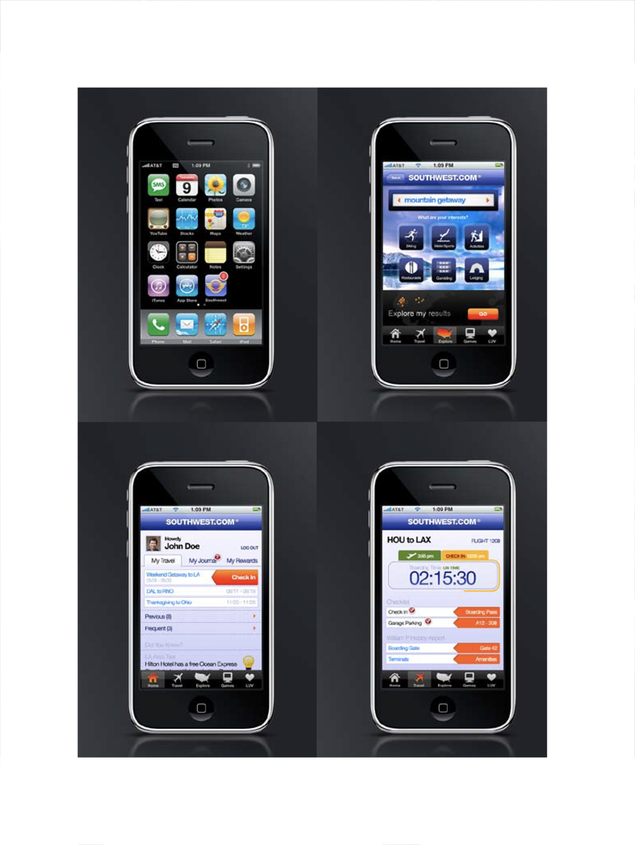 Southwest Airlines Mobile app