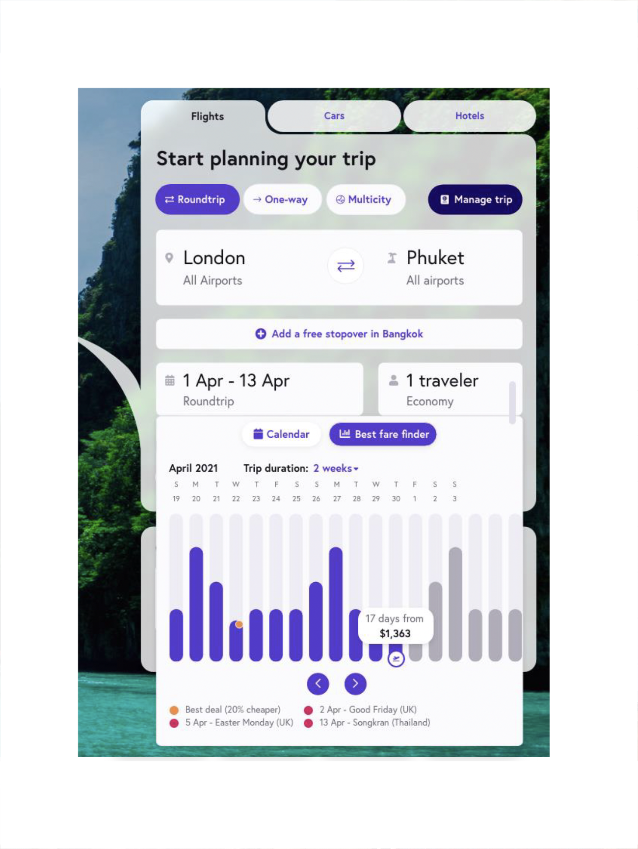 Thai Airways UX Vision